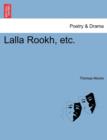 Lalla Rookh, Etc. - Book