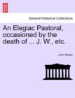 An Elegiac Pastoral, Occasioned by the Death of ... J. W., Etc. - Book