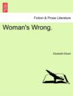 Woman's Wrong. - Book