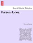 Parson Jones. - Book