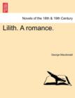 Lilith. a Romance. - Book