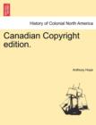 Canadian Copyright Edition. - Book