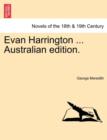 Evan Harrington ... Australian Edition. - Book