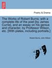 The Works of Robert Burns; With a Complete Life of the Poet [By James Currie], and an Essay on His Genius and Character, by Professor Wilson, Etc. [With Plates, Including Portraits.] - Book