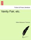 Vanity Fair, etc. - Book