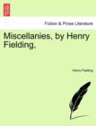 Miscellanies, by Henry Fielding, - Book