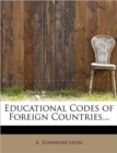 Educational Codes of Foreign Countries... - Book