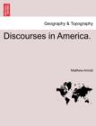 Discourses in America. - Book