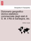 Dizionario geografico storico-statistico-commerciale degli stati di S. M. il Re di Sardegna, etc. Vol. XXIV. - Book