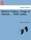 Marino Faliero, Doge of Venice ... with Notes. - Book