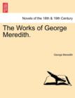 The Works of George Meredith. Volume XXXIV - Book
