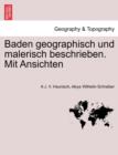 Baden Geographisch Und Malerisch Beschrieben. Mit Ansichten - Book