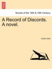A Record of Discords. a Novel. - Book