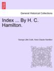 Index ... by H. C. Hamilton. - Book
