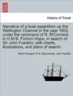 Narrative of a Boat Expedition Up the Wellington Channel in the Year 1852, Under the Command of R. M'Cormick in H.M.B. Forlorn Hope, in Search of Sir John Franklin; With Charts, Illustrations, and Pla - Book