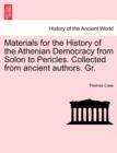 Materials for the History of the Athenian Democracy from Solon to Pericles. Collected from Ancient Authors. Gr. - Book