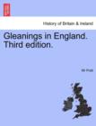 Gleanings in England. Third edition. - Book
