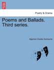 Poems and Ballads. Third Series. - Book