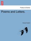 Poems and Letters. - Book