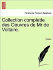 Collection complette des Oeuvres de Mr de Voltaire. Tome Quatrieme - Book