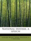 National Defense, a Speech - Book