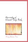University of Vermont Song Book - Book