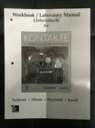 Workbook/Laboratory Manual for Kontakte - Book
