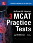 McGraw-Hill Education 3 MCAT Practice Tests, Third Edition - Book