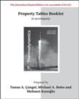 ISE Property Tables Booklet for Thermodynamics: An Engineering Approach - Book