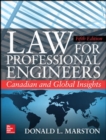 Law for Professional Engineers: Canadian and Global Insights, Fifth Edition - Book