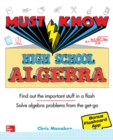 Must Know High School Algebra - Book