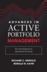 Advances in Active Portfolio Management: New Developments in Quantitative Investing - Book