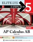 5 Steps to a 5: AP Calculus AB 2020 Elite Student Edition - Book
