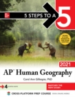 5 Steps to a 5: AP Human Geography 2021 - Book