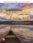 ISE Introduction to Programming with Java: A Problem Solving Approach - Book