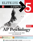 5 Steps to a 5: AP Psychology 2022 Elite Student Edition - Book