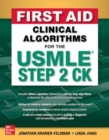 First Aid Clinical Algorithms for the USMLE Step 2 CK - Book