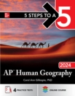 5 Steps to a 5: AP Human Geography 2024 - Book