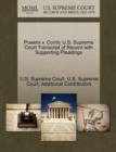 Powers V. Comly U.S. Supreme Court Transcript of Record with Supporting Pleadings - Book