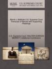 Ribnik V. McBride U.S. Supreme Court Transcript of Record with Supporting Pleadings - Book