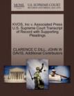 Kvos, Inc V. Associated Press U.S. Supreme Court Transcript of Record with Supporting Pleadings - Book