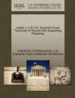 Lykes V. U S U.S. Supreme Court Transcript of Record with Supporting Pleadings - Book