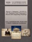 Slocum V. Delaware, L & W R Co U.S. Supreme Court Transcript of Record with Supporting Pleadings - Book