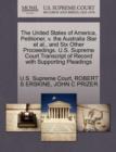 The United States of America, Petitioner, V. the Australia Star et al., and Six Other Proceedings. U.S. Supreme Court Transcript of Record with Supporting Pleadings - Book