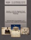 Brooks V. U S U.S. Supreme Court Transcript of Record with Supporting Pleadings - Book