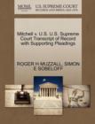 Mitchell V. U.S. U.S. Supreme Court Transcript of Record with Supporting Pleadings - Book