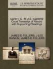 Gunn V. C I R U.S. Supreme Court Transcript of Record with Supporting Pleadings - Book