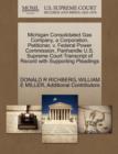Michigan Consolidated Gas Company, a Corporation, Petitioner, V. Federal Power Commission, Panhandle U.S. Supreme Court Transcript of Record with Supporting Pleadings - Book