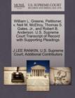 William L. Greene, Petitioner, V. Neil M. McElroy, Thomas S. Gates, JR., and Robert B. Anderson. U.S. Supreme Court Transcript of Record with Supporting Pleadings - Book