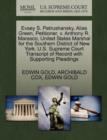 Evsey S. Petrushansky, Alias Green, Petitioner, V. Anthony R. Marasco, United States Marshal for the Southern District of New York. U.S. Supreme Court Transcript of Record with Supporting Pleadings - Book
